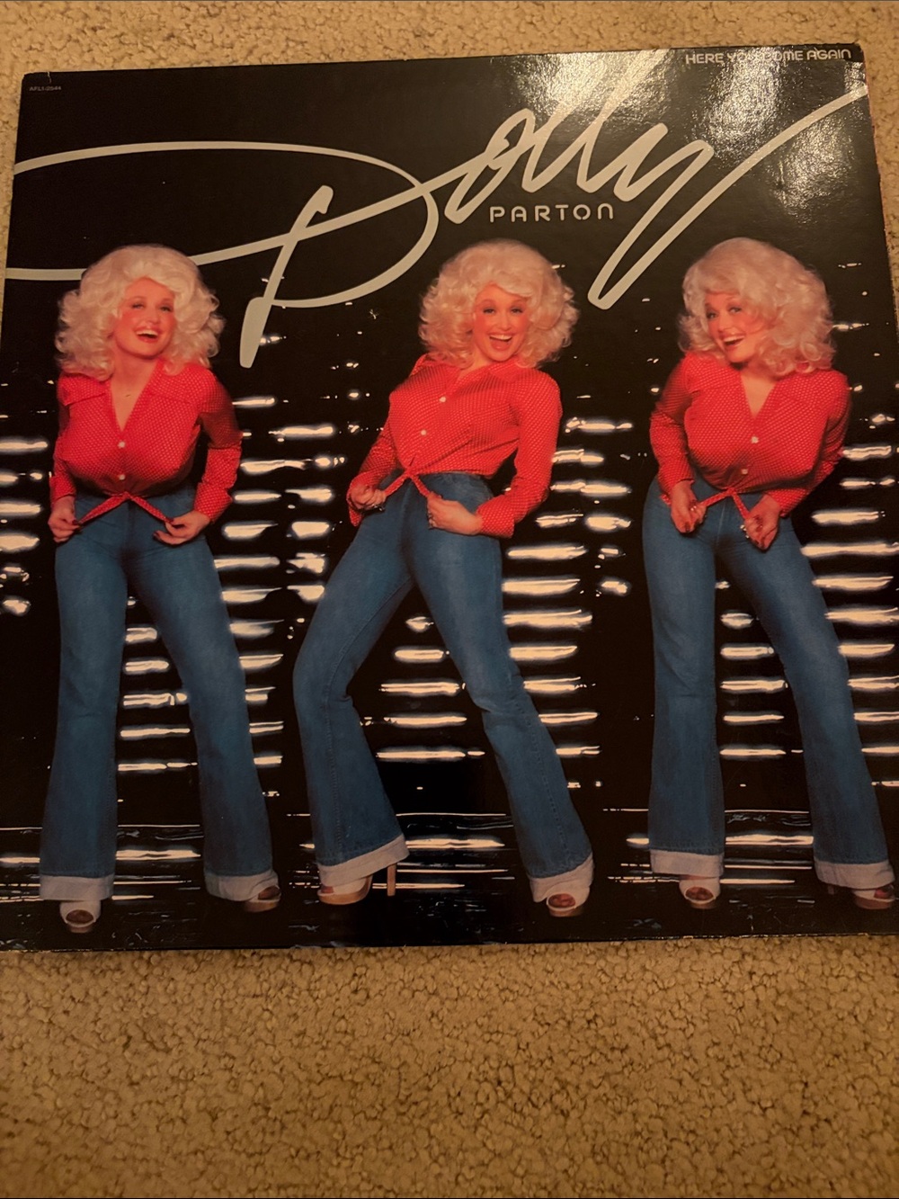 Dolly Parton Vinyl Record 1977, Here you come again